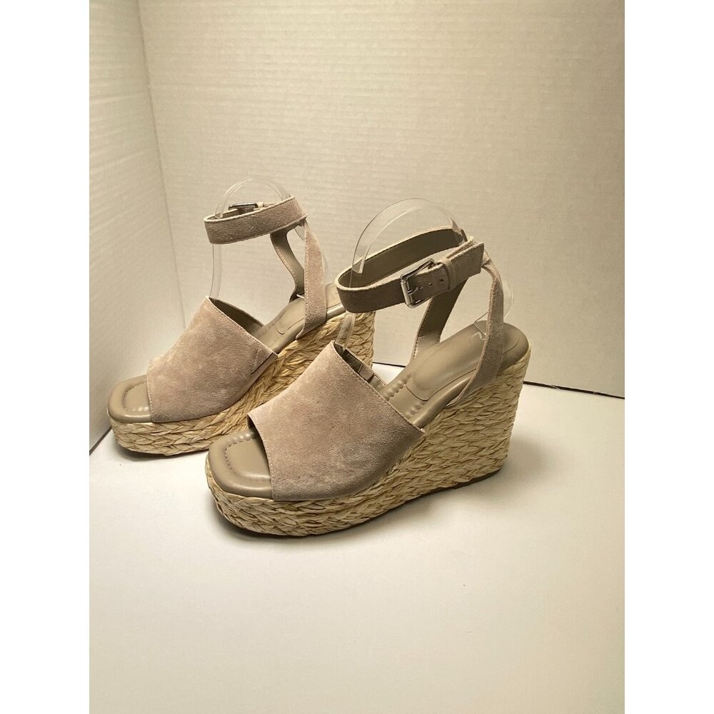 Marc Fisher Women's Nelly Espadrille Wedge Sandal sz 10m